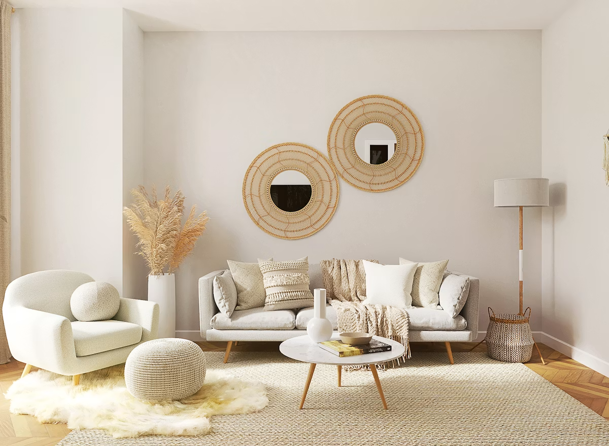 Living room after luxury transformation in Mumbai